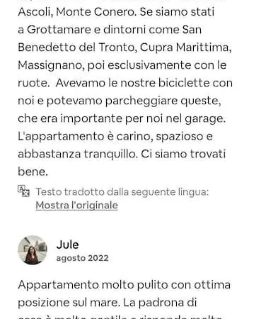 Lejlighed Casa Grottammare-sea Relax Home-